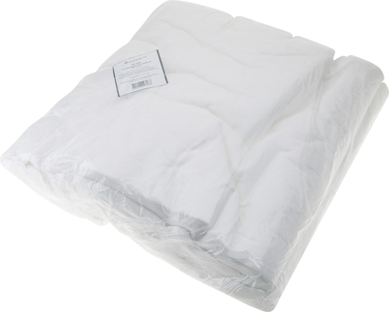 Полотенце белое DEWAL полотенце махровое lovelife plain 50 90 см цв белый 100% хлопок 450 гр м2
