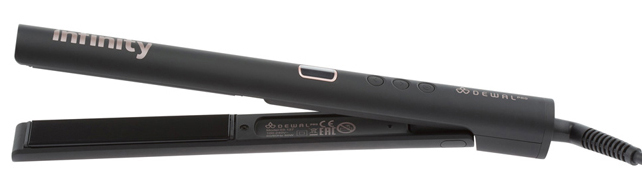 Щипцы для выпрямления волос INFINITY DEWAL delta lux стайлер для волос de 5501 керамическое покрытие