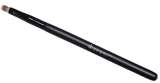 Кисть для подводки контура глаз DEWAL водостойкий карандаш подводка для контура глаз – 01 черный черный