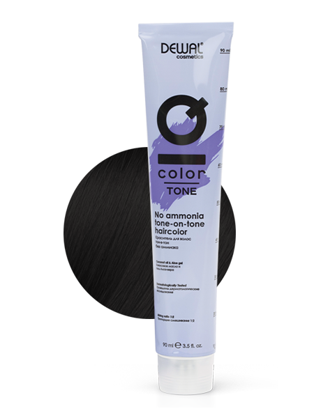 1.1 Краситель тон-в-тон IQ COLOR TONE DEWAL Cosmetics средство для снятия краски lebel color remover 180 мл