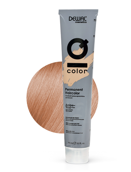 10.04 Краситель перманентный IQ COLOR DEWAL Cosmetics средство для снятия краски lebel color remover 180 мл