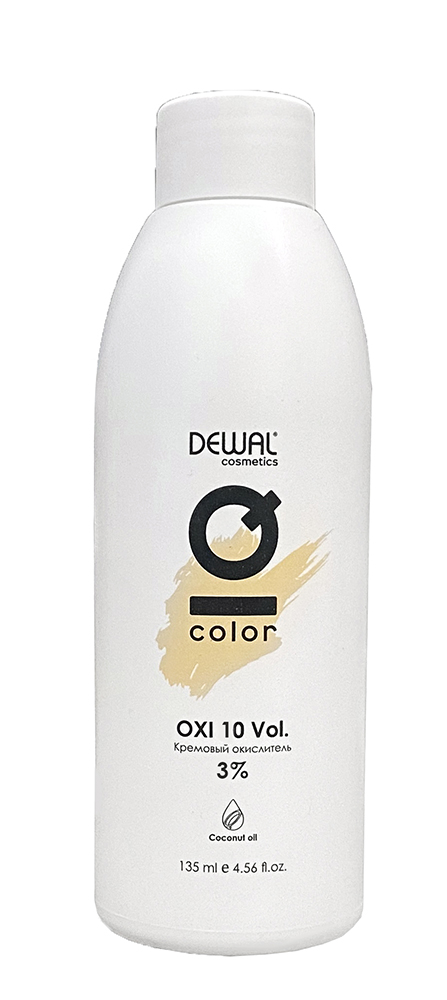 Кремовый окислитель IQ Color OXI 3% DEWAL Cosmetics обесцвечивающая пудра с кератином и кашемиром expert color powder bleach