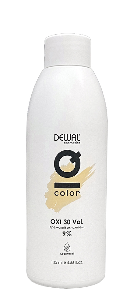 Кремовый окислитель IQ COLOR OXI 9% DEWAL Cosmetics обесцвечивающая пудра с кератином и кашемиром expert color powder bleach