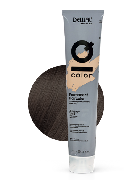 5.1 Краситель перманентный IQ COLOR DEWAL Cosmetics перманентный краситель лак color gels lacquers p1596000 6ng тропе 60 мл