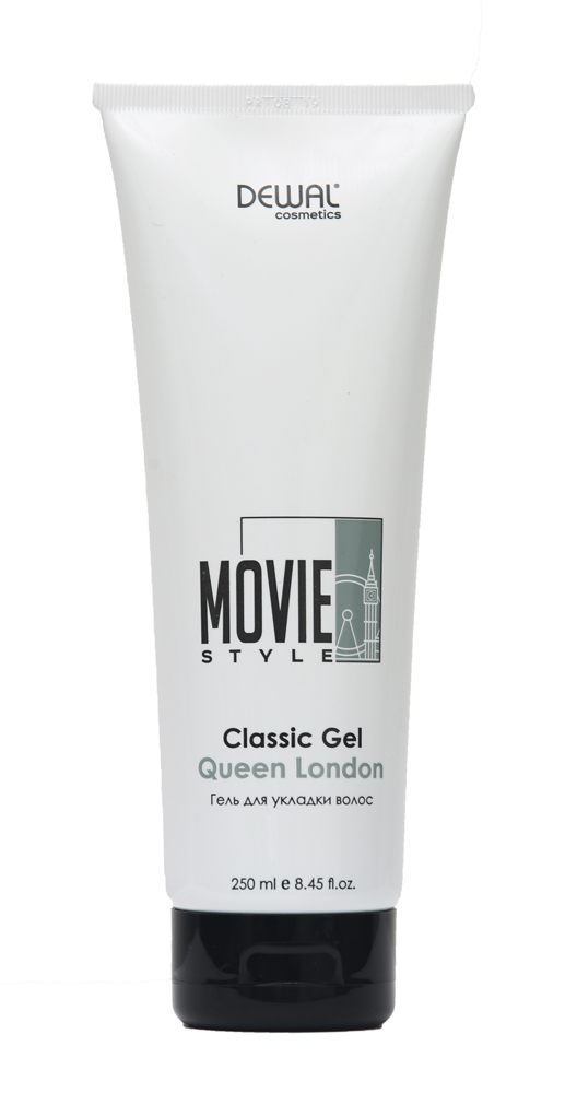 Гель для укладки волос Movie Style Classic Gel Queen London DEWAL Cosmetics термозащитный спрей для укладки волос tigi bed head some like it hot spray 100 мл