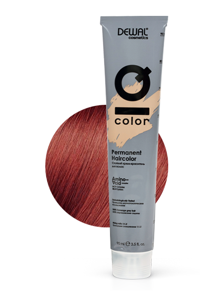 7.44 Краситель перманентный IQ COLOR DEWAL Cosmetics tarrago краска для обуви из замши nubuck color 75