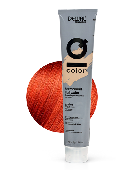 8.44 Краситель перманентный IQ COLOR DEWAL Cosmetics tarrago краска для обуви из замши nubuck color 75