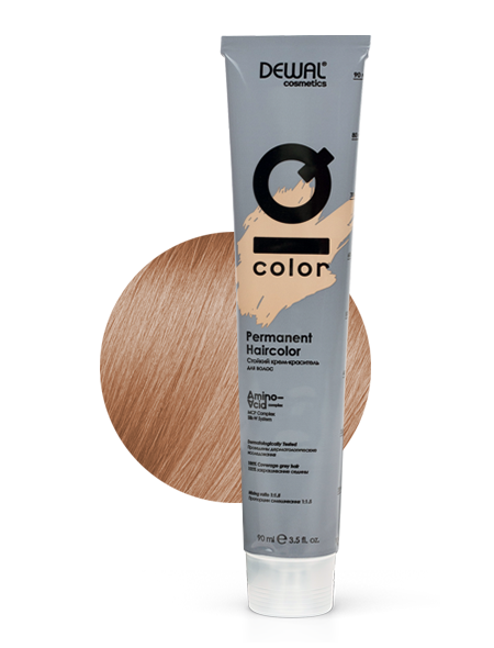 9.0 Краситель перманентный IQ COLOR DEWAL Cosmetics средство для лучшей фиксации аа color fix