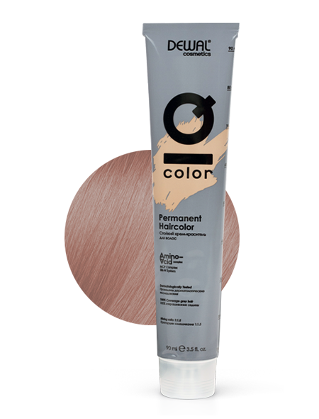 9.02 Краситель перманентный IQ COLOR DEWAL Cosmetics кремовый окислитель iq color oxi 12% dewal cosmetics