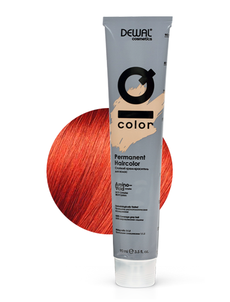 ORANGE Краситель перманентный IQ COLOR DEWAL Cosmetics перманентный краситель лак color gels lacquers p1596000 6ng тропе 60 мл