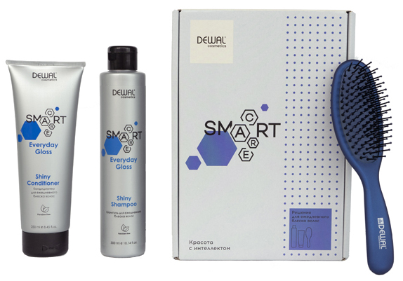 Набор для ежедневного блеска волос SMART CARE Everyday Gloss DEWAL Cosmetics c ehko care basics серебристый шампунь 250