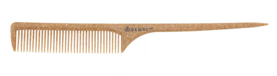 Расческа с хвостиком ECOLOGY DEWAL расческа парикмахерская 172 27 мм carbon fiber