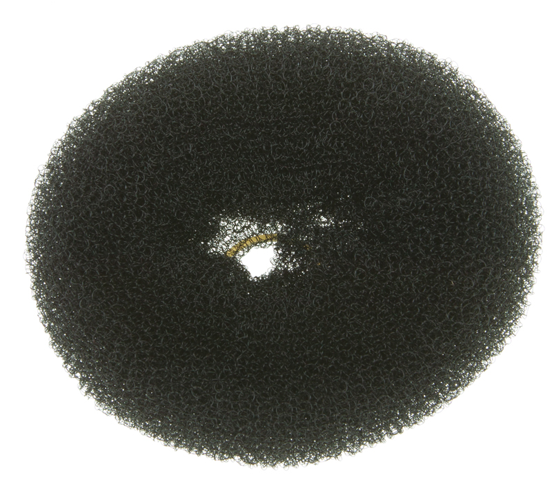 Валик для прически черный DEWAL аппликатор кузнецова комплект 144 колючки спантекс красный 260 х 560 мм валик 140 230