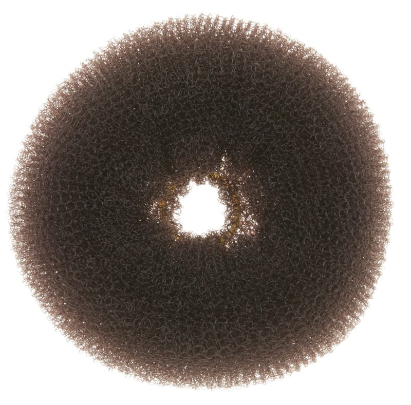 Валик для прически коричневый DEWAL макияжный спонж на подставке коричневый бежевая 6 2х6 2х12 см venusshape vs pms 03