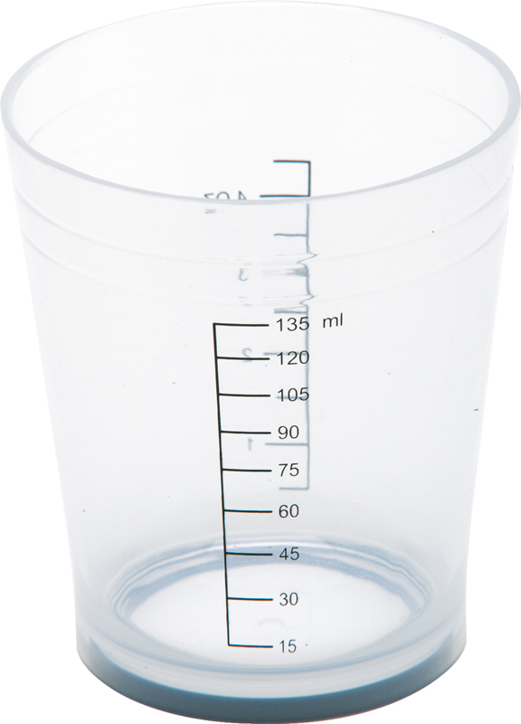 Стакан мерный DEWAL стакан одноразовый пластиковый белый 200 мл