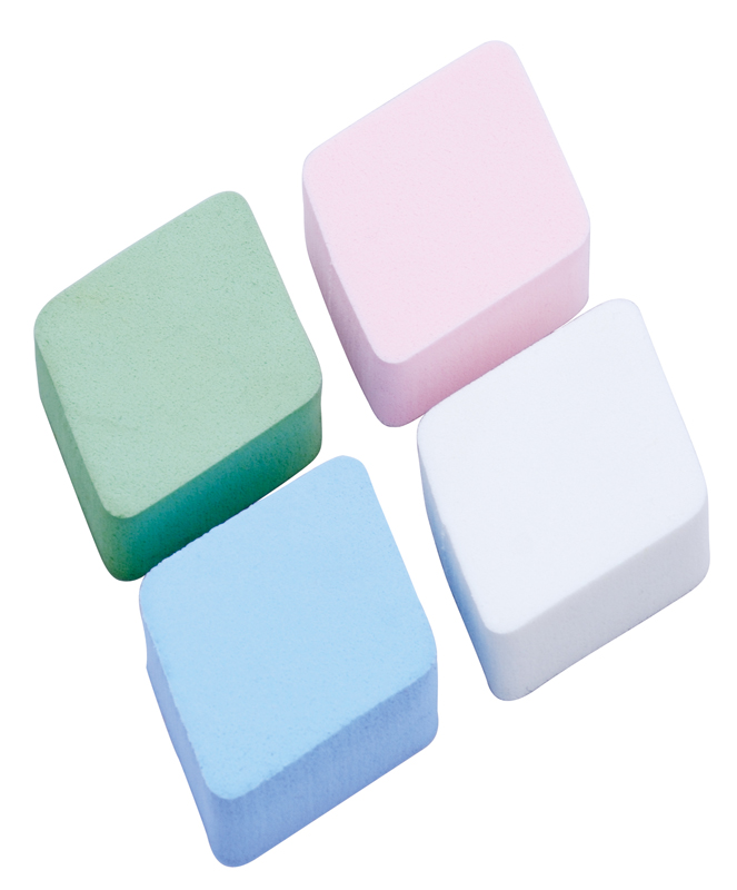 Губка макияжная цветная DEWAL губка для внутреннего фильтра hydor filter sponge для pico поролон 100 г
