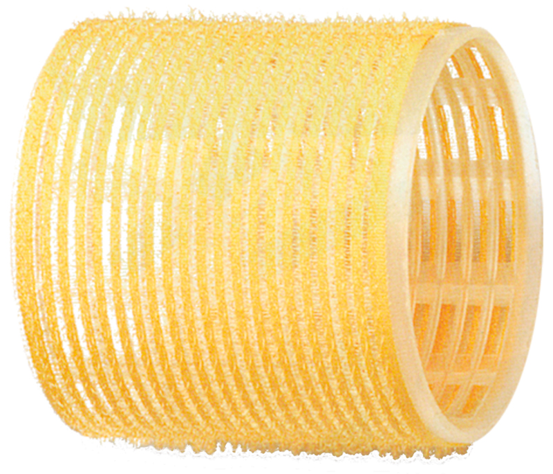 Бигуди-липучки DEWAL длинные бигуди flex желтые 254 мм 10 мм