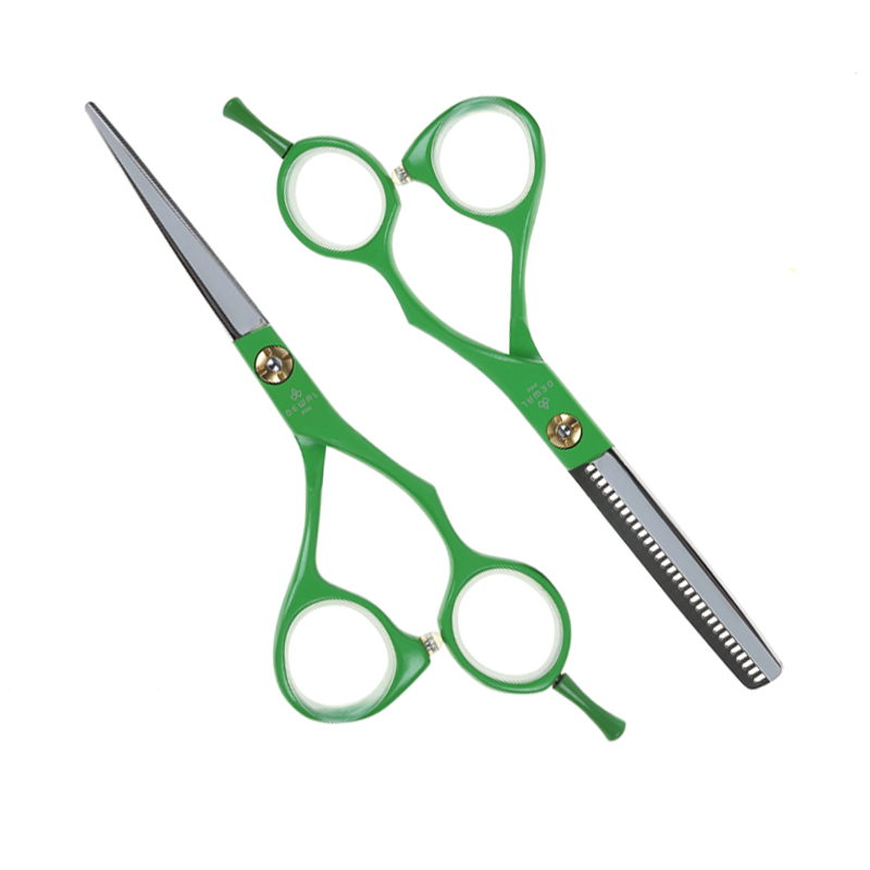 Набор из двух парикмахерских ножниц DEWAL набор расчесок для мелирования dewal
