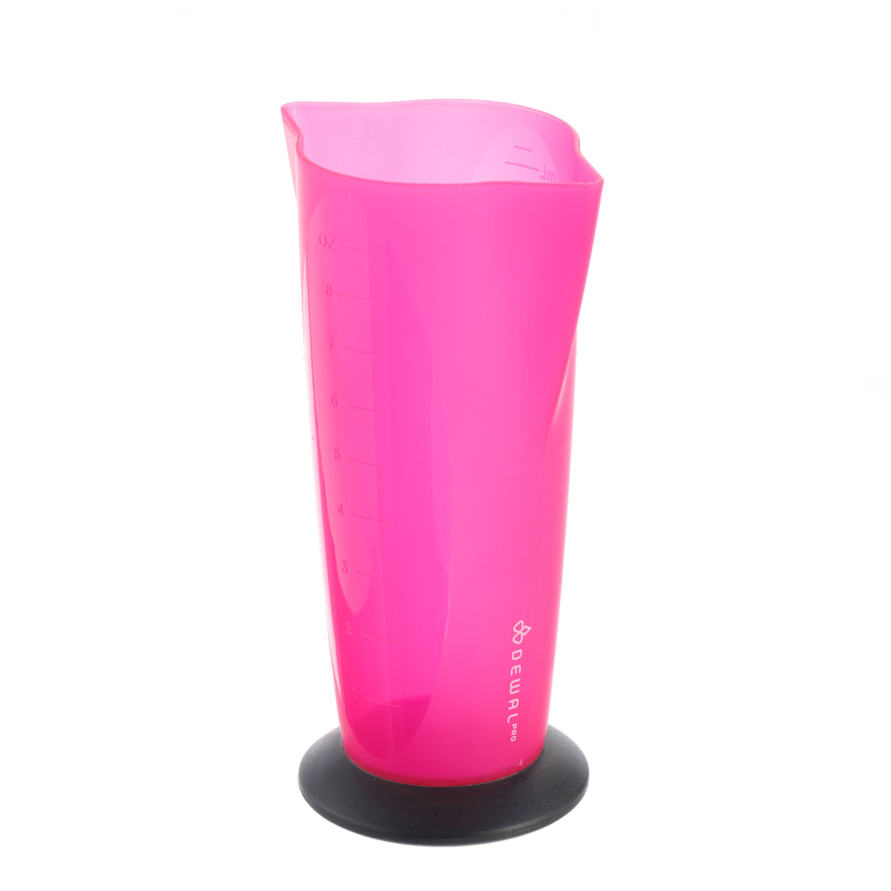 Стакан мерный DEWAL стакан высокий стеклянный даллас 380 мл розовый
