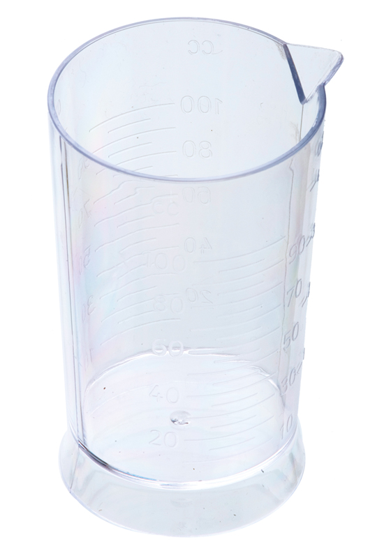 Стакан мерный DEWAL dewal professional стакан мерный с носиком прозрачный 100 мл
