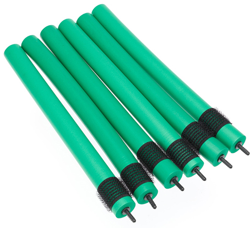 Бигуди-бумеранги зеленые DEWAL BEAUTY бигуди пластиковые ночные 31 мм