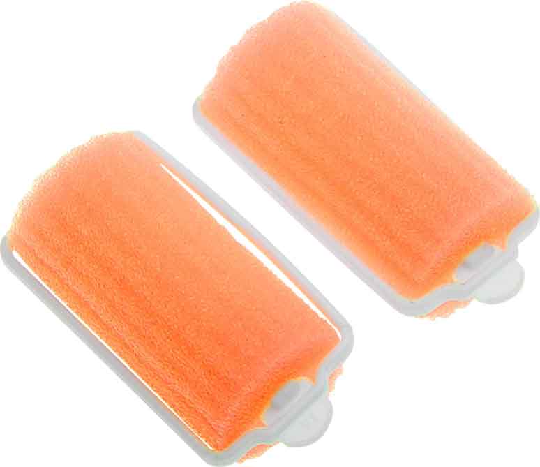 Бигуди поролоновые оранжевые DEWAL BEAUTY короткие бигуди flex оранжевые 170 мм 17 мм