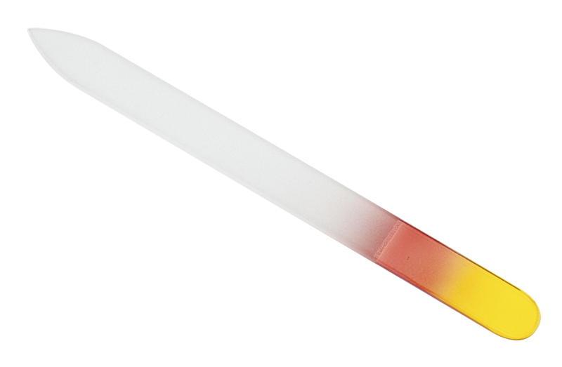Пилка стеклянная красная DEWAL BEAUTY orly пилка стеклянная двусторонняя 360 cystal line mini yellow