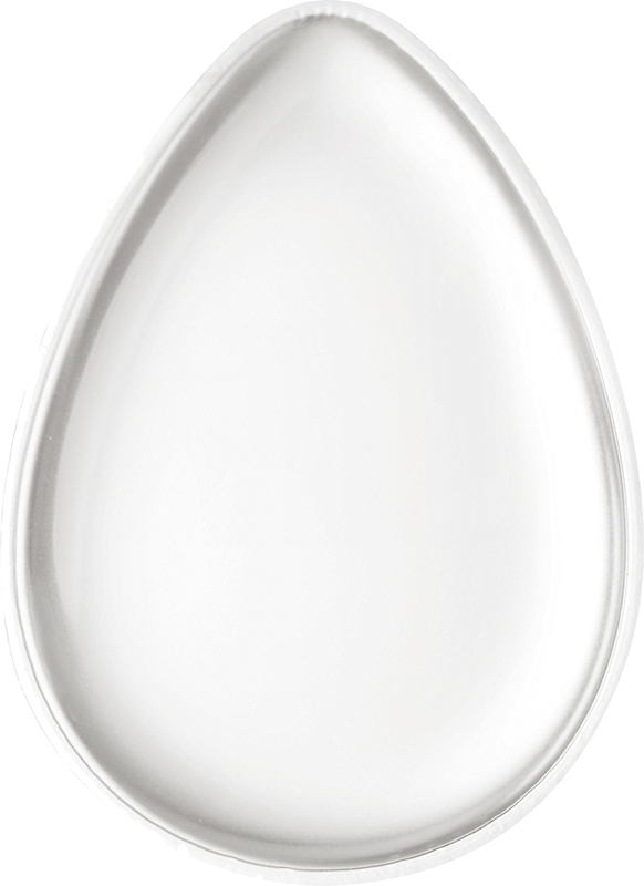 Силиконовый макияжный спонж капля DEWAL BEAUTY макияжный спонж на подставке коричневый бежевая 6 2х6 2х12 см venusshape vs pms 03