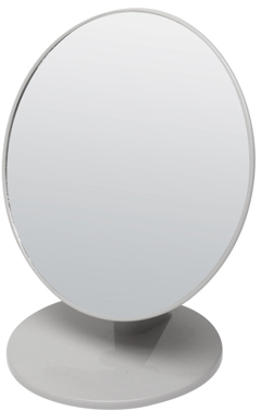 Зеркало одностороннее настольное на пластиковой подставке DEWAL BEAUTY сидерит на подставке 17 5х15 6х9 3 см
