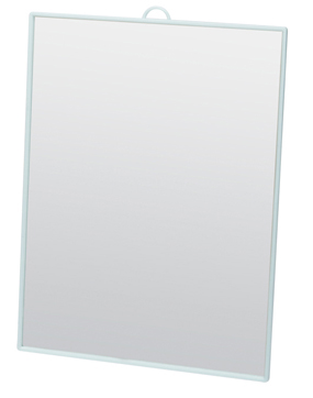 Зеркало одностороннее настольное на пластиковой подставке DEWAL BEAUTY dewal beauty зеркало настольное в черной металлической оправе 18 5 х 19 см