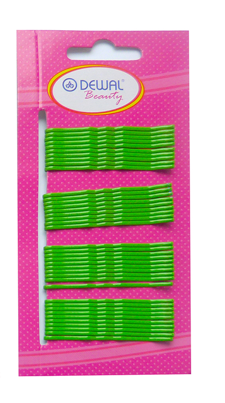 Невидимки зеленые DEWAL BEAUTY набор для волос веселые малыши 4 резинки 2 зажима 2 невидимки уточки